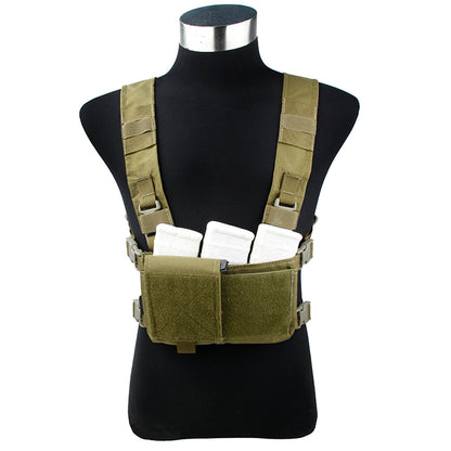 TMC Modular Chest Rig ( Set B Khaki )