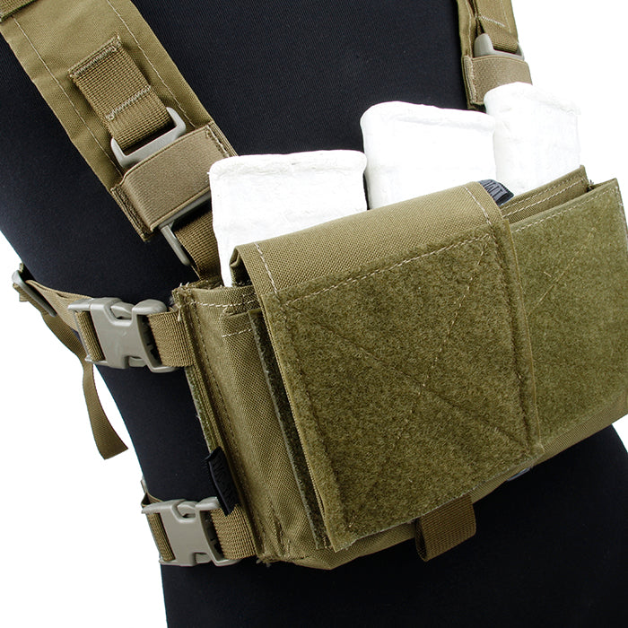 TMC Modular Chest Rig ( Set B Khaki )