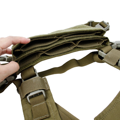 TMC Modular Chest Rig ( Set B Khaki )