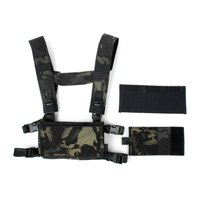 TMC Modular Chest Rig ( Set B Multicam Black )