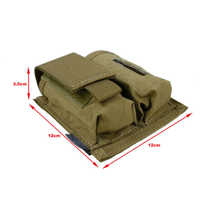 TMC Helmet Counterweight Pouch MS2000 IR STROBE POUCH ( Khaki )