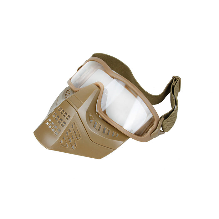 TMC Impact-rated ANSI Z87.1 Removable Goggle Face Fask (CB)