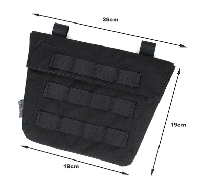 TMC Cosplay ABDOMEN Panel ( Black )