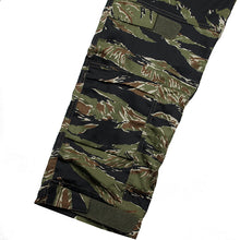 Load image into Gallery viewer, TMC G4 Combat Pants NYCO fabric (Green Tigerstripe) with Combat Pads
