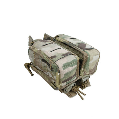 TMC Tactical Assault Combination Duty Double Flash Grenade Pouch 40mm Cart TC Pouch ( Multicam )