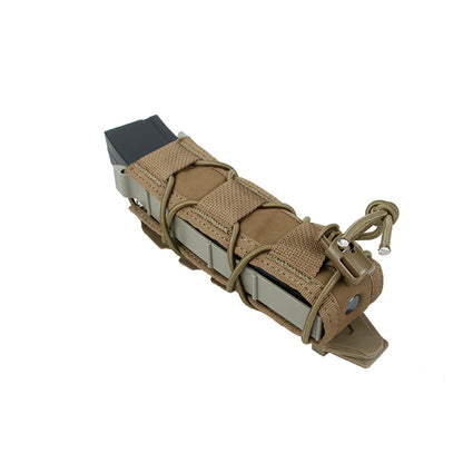 TMC Tactical Assault Combination Extended Single SMG Mag Pouch ( CB )