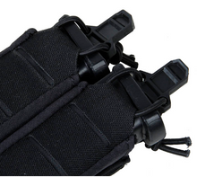 Load image into Gallery viewer, TMC 9MM STACKABLE DOU PISTOL POUCH ( BK )
