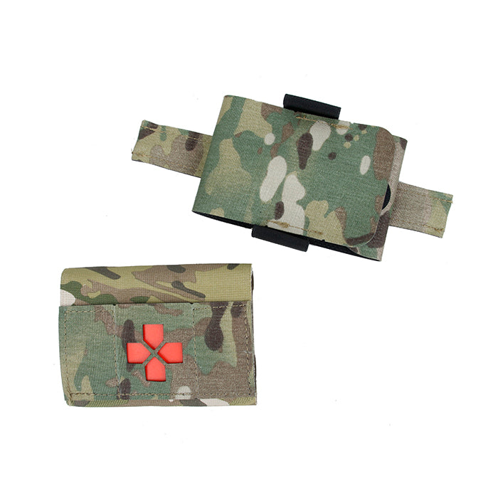 TMC Lightweight Quick Draw Micro Trauma Medical Belt Pouch  ( Multicam )