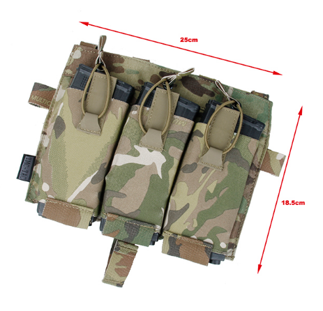 TMC Tri QD Pouch for JPC2 AVS SPC ( Multicam )