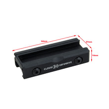 Load image into Gallery viewer, TMC Tape Switch Rail Mount ( BK )
