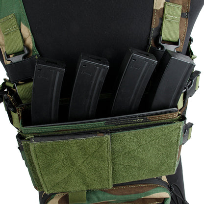 TMC Kydex Insert for SS Chest Rig for Tactical Vest Front Panel (BK）