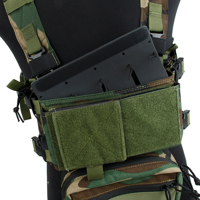 TMC Kydex Insert for SS Chest Rig for Tactical Vest Front Panel (BK）