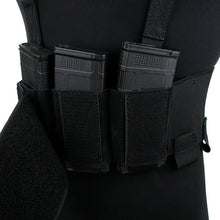 Load image into Gallery viewer, TMC Tactical RD Chest Rig Lightweight w/ 5.56 Mag Pouch Airsoft Ready Rig Gear ( BK )
