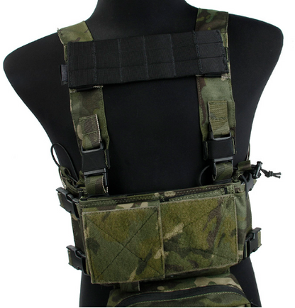 TMC MOLLE Panel for SS Chest Rig ( BK )