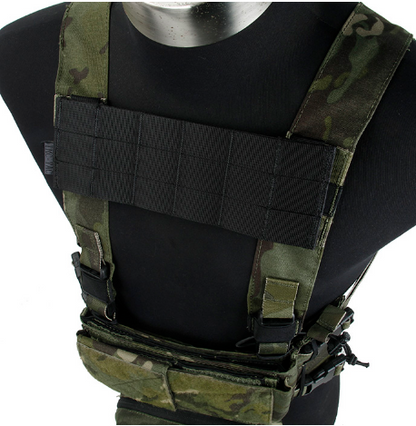 TMC MOLLE Panel for SS Chest Rig ( BK )