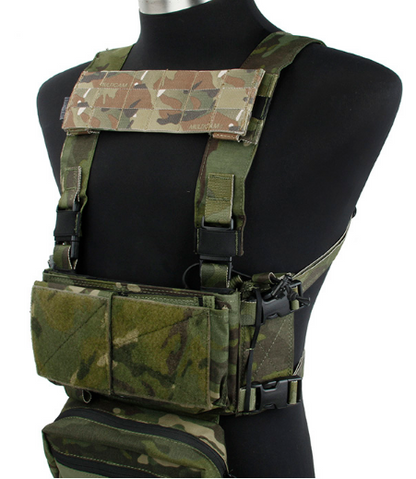 TMC MOLLE Panel for SS Chest Rig ( Multicam )