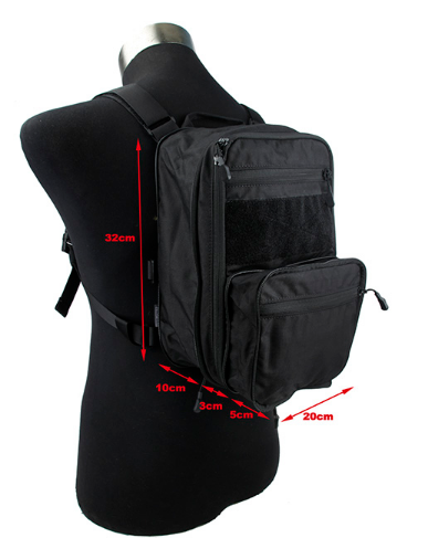 TMC Flat BackPack Gen2 ( BK )