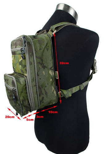 TMC Flat BackPack Gen2 ( Multicam Tropic )