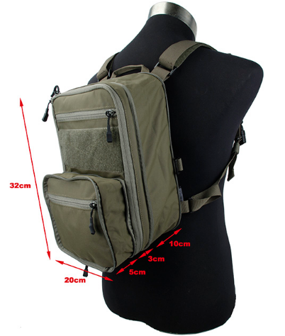 TMC Flat BackPack Gen2 ( RG )