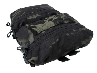 TMC Double Pouch Panel (  Multicam Black  )