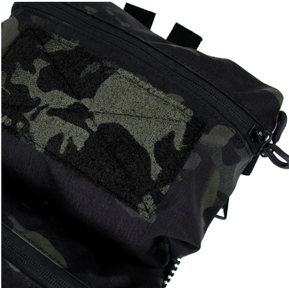 TMC Double Pouch Panel (  Multicam Black  )