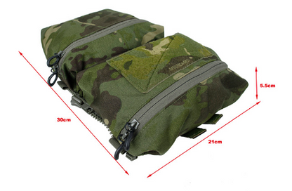 TMC Double Pouch Panel ( Multicam Tropic )