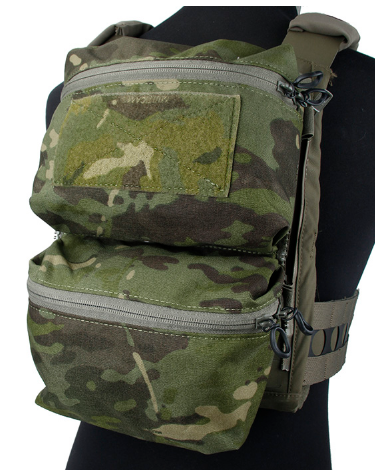 TMC Double Pouch Panel ( Multicam Tropic )