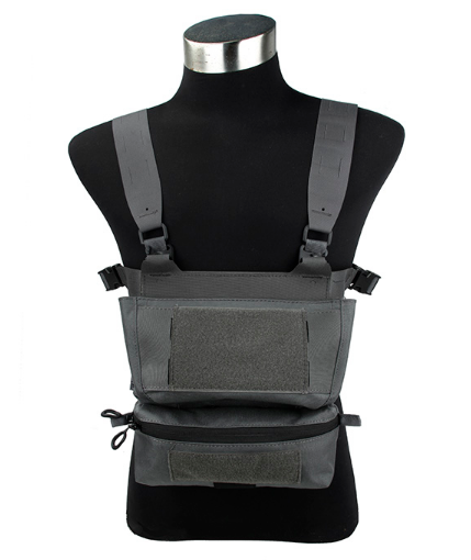 TMC Chest Rig Wide Harness Set ( Wolf Grey )