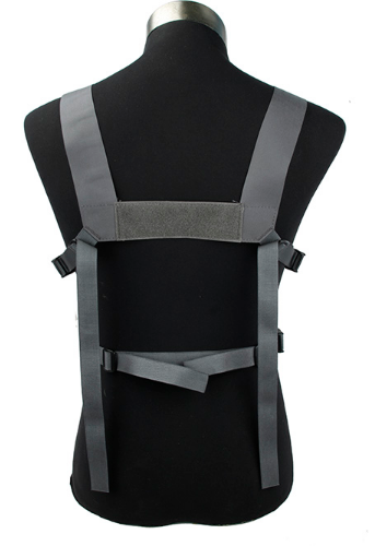 TMC Chest Rig Wide Harness Set ( Wolf Grey )