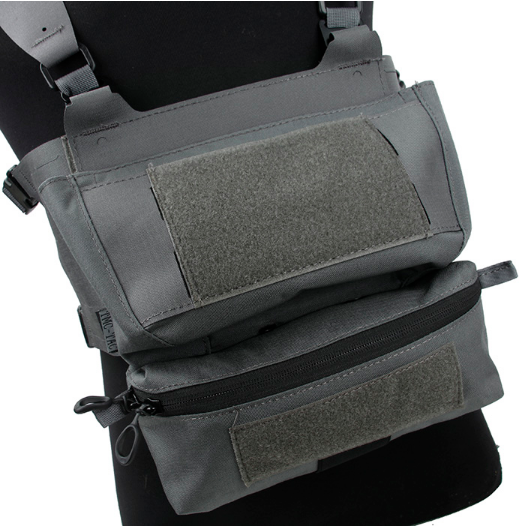 TMC Chest Rig Wide Harness Set ( Wolf Grey )