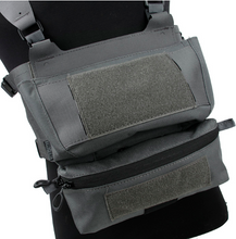 Load image into Gallery viewer, TMC Chest Rig Wide Harness Set ( Wolf Grey )

