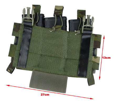 TMC Elastic 556 Placard ( Multicam Tropic)