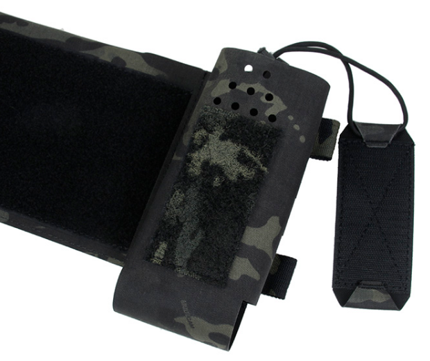 TMC Dual Radio Side Pouch set ( Multicam Black )