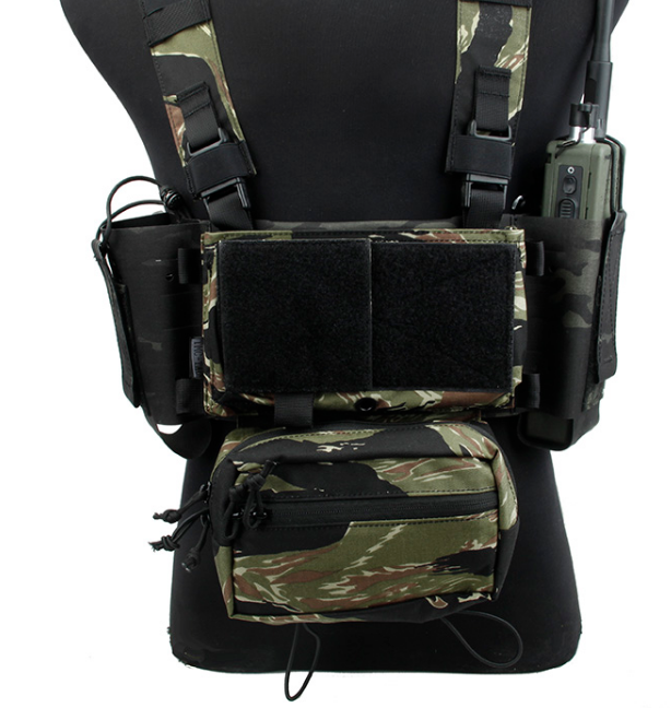 TMC Dual Radio Side Pouch set ( Multicam Black )