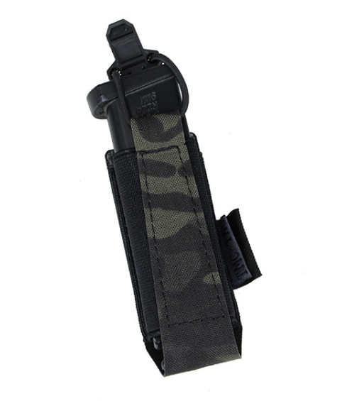 TMC Lightweight Elastic Single Pistol Pouch ( Multicam Black )