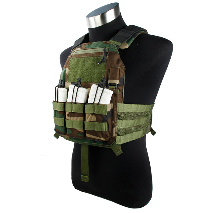 TMC 420 Plate Carrier ( Woodland )