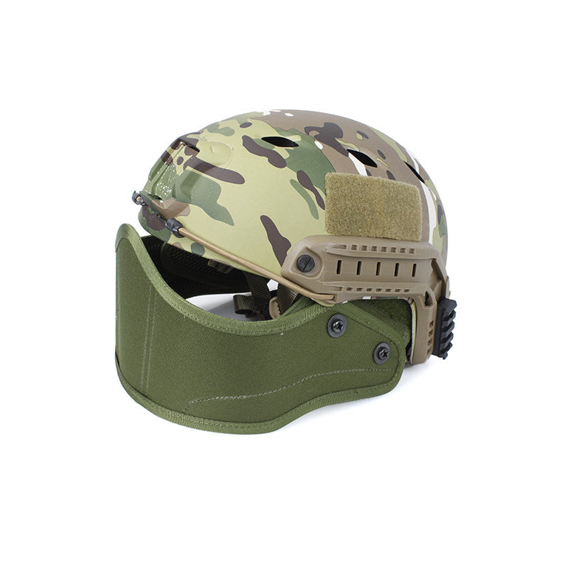 TMC Helmet Half Face Armour Mask ( OD )