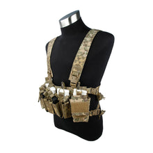Load image into Gallery viewer, TMC Defender 3 Chest Rig X Type Light Version for 5.56 (PenCott BadLands)
