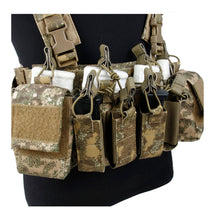 Load image into Gallery viewer, TMC Defender 3 Chest Rig X Type Light Version for 5.56 (PenCott BadLands)
