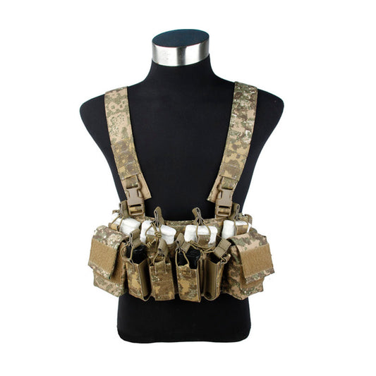 TMC Defender 3 체스트 리그 X 타입 라이트 버전 5.56(PenCott BadLands)