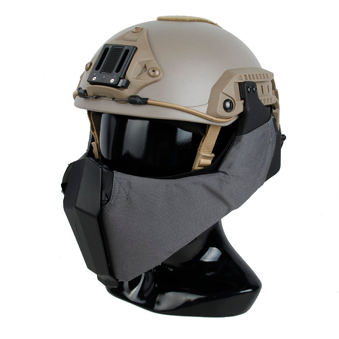 TMC MANDIBLE for OC highcut helmet ( Wolf Grey )