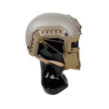 Cargar imagen en el visor de la galería, TMC SPT Mesh Face Mask Spartan Metal Face Cover (CB)
