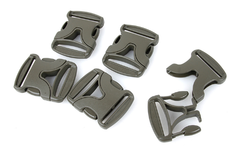 Duraflex 1.5 inch Buckle for AVS Vest ( 5pcs BK/DE/RG )