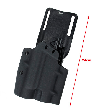 W&T Kydex Holster for P320 Pistol w X300 light BK