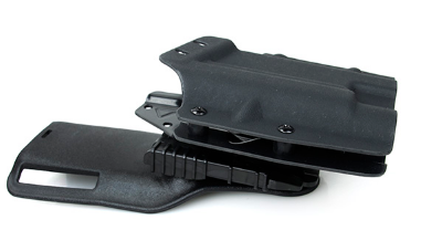 W&T Kydex Holster for P320 Pistol w X300 light BK