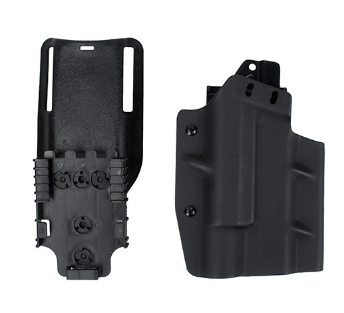 W&T Kydex Holster for Hi Capa GBB Pistol w X300 light BK