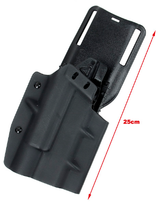 W&T Kydex Holster for Hi Capa GBB Pistol w X300 light BK