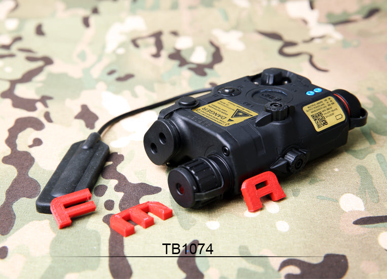 FMA PEQ LA5-C Upgrade Version LED White Light + Red Laser With IR Lenses (BK)