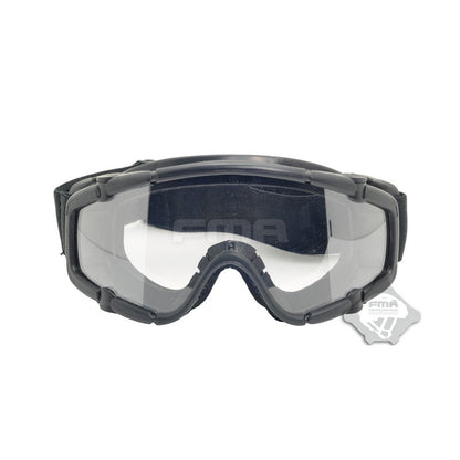 FMA DX Anti-Fog and Anti-Scratch Ballistic Goggle ( Black )