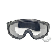 Charger l&#39;image dans la galerie, FMA DX Anti-Fog and Anti-Scratch Ballistic Goggle ( Black )
